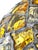 Art Nouveau Austrian Amber and Clear Chunk Glass Globe Pendant, 1910 For Sale - Image 12 of 18