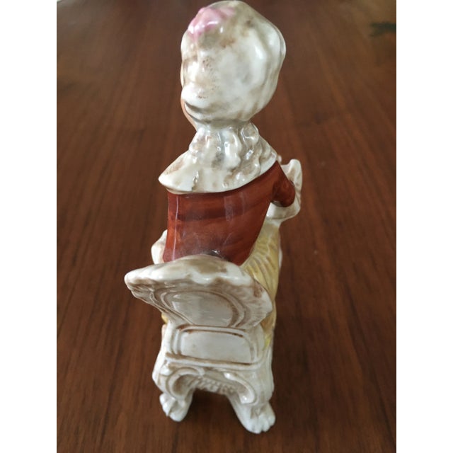 Vintage German Porcelain Figures, 1950s, Set of 2 For Sale - Image 9 of 18