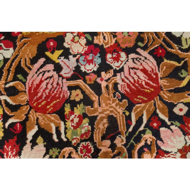Antique Karabagh Rug For Sale - Image 4 of 7