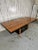 Brown Italian Mahogany & Lacquer Dining Table For Sale - Image 8 of 13
