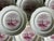 English Set of 8 Vintage Copeland Spode Pink Transferware Dinner Plates For Sale - Image 3 of 10