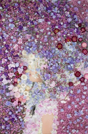 "Scent of Broq-Pa 05302018" Contemporary Surrealist Figurative Color Photograph by Ziesook You