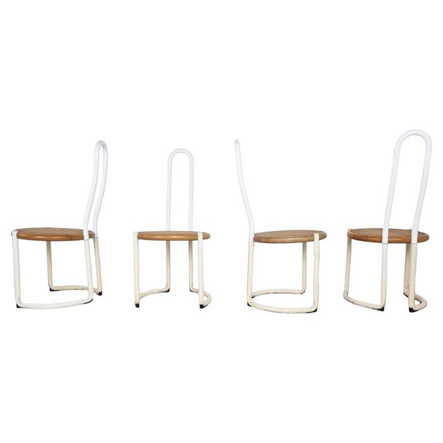 Vintage Postmodern Dining Chairs, 1960s, Set of 4 For Sale - Image 11 of 11