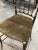 Metal Set of Mid Century Brass Chiavari Chairs For Sale - Image 7 of 10