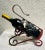 Vintage Mid Century Iron Grapes and Leaves Wine Bottle Holder For Sale - Image 4 of 7