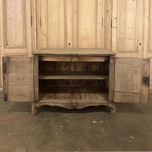18th Century Country French Provincial Stripped Buffet For Sale - Image 11 of 13