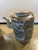Chinese Antique Chinese Famille Rose Porcelain Teapot in Its Original Basket, 19th Century For Sale - Image 3 of 12