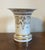 Ceramic Antique Early 19th Century French Empire White & Gold Porcelain Flower Pot Cachepot Vase and Stand Circa 1820 For Sale - Image 7 of 11