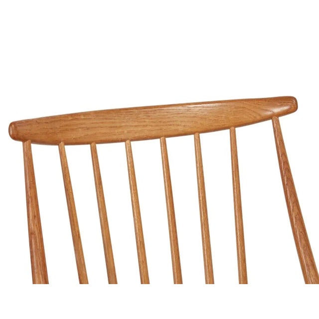 Mid-Century Modern Mid 20th Century Rocking Chair Model Iw3 for Niels Eilersen For Sale - Image 3 of 6