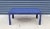 Blue Carl Springer Style Blue Raffia Coffee Table For Sale - Image 8 of 8