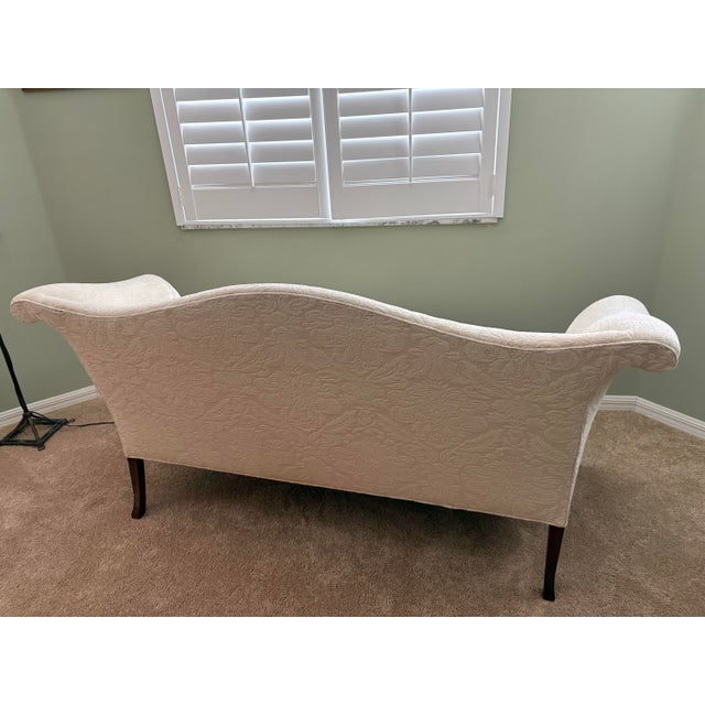 Traditional Southwood Hickory Nc Camelback Loveseat For Sale - Image 3 of 6