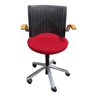 Wilkhahn Red Task Chair For Sale