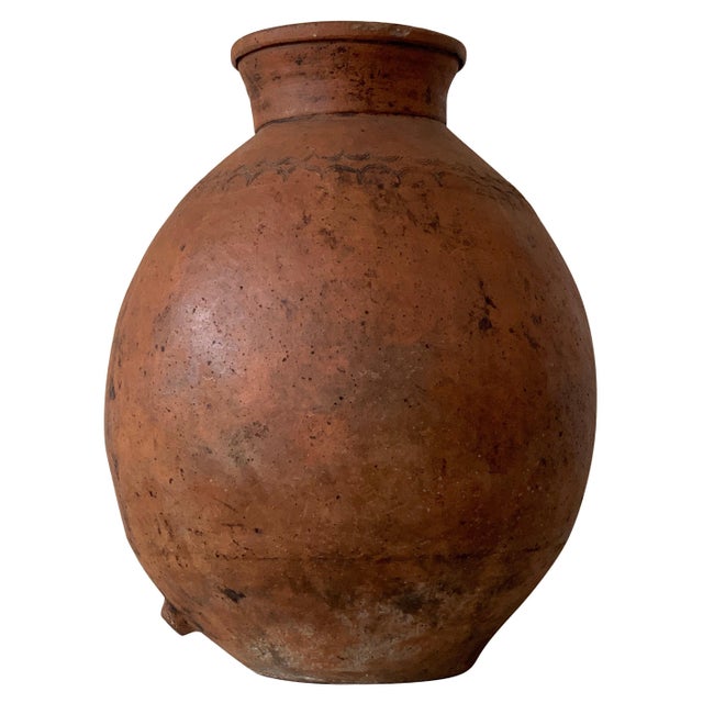 17th Century Large Red Terracotta Vessel, Vase, Planter with Low Tap For Sale - Image 15 of 18