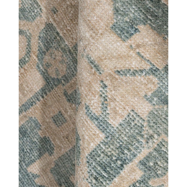 1940s Vintage Oriental Runner 3'7 X 16'9 For Sale - Image 5 of 9