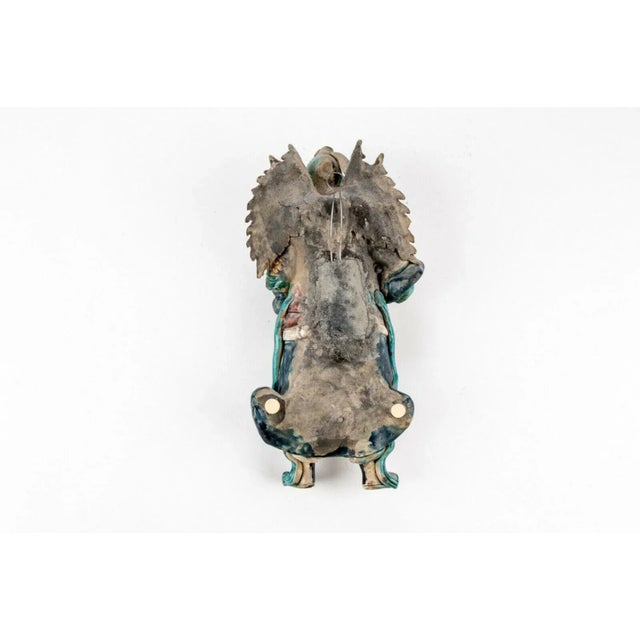 Early 20th Century 20th Century Qing Dynasty Chinese Warrior For Sale - Image 5 of 12