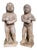 18th Century Candle-Bearing Angels in Marble, Set of 2 For Sale