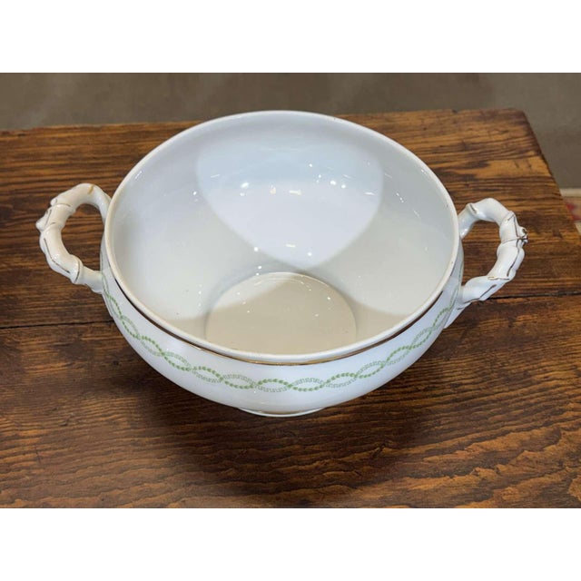 Ceramic Limoges Porcelain Dinner Service by J.B. Tricard et Cie, Set of 95 For Sale - Image 7 of 18