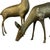 Set of 2 Mid Century Brass Deer Figurines, Buck & Doe For Sale - Image 4 of 15