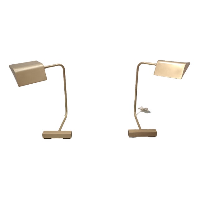 Table Lamps attributed to Cedric Hartman, 1960s, Set of 2 For Sale