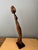 Vintage Biomorphic Two-Tone Hardwood Female Sculpture; Mid-Century Modern, Art Deco, Contrast Sapwood/Heartwood Figurative Abstract Carving For Sale - Image 11 of 12