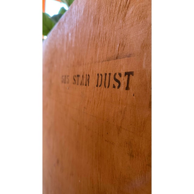 Mid-Century Modern Mid 20th Century Russel Wright 5-Drawer Maple Highboy Dresser Star Dust 515 for Heywood Wakefield For Sale - Image 3 of 3