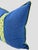Schumacher Albizia Embroidery Fabric / Blue & Green Pillow Pair For Sale - Image 10 of 11