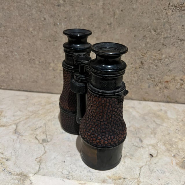 Early 20th Century Antique Militaria Field Glasses Binoculars For Sale - Image 5 of 12