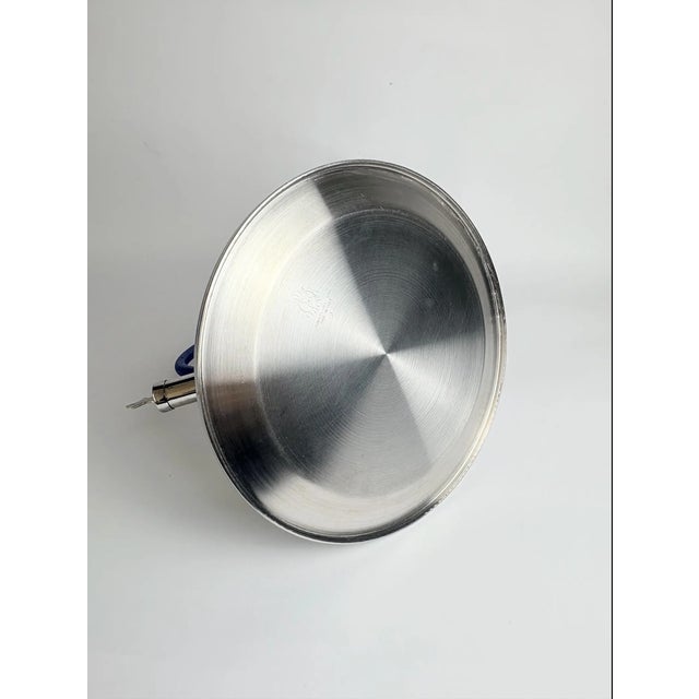 Blue Vintage Italian Whistling Kettle by Stella Marina Sgarbi, 1980s For Sale - Image 8 of 10