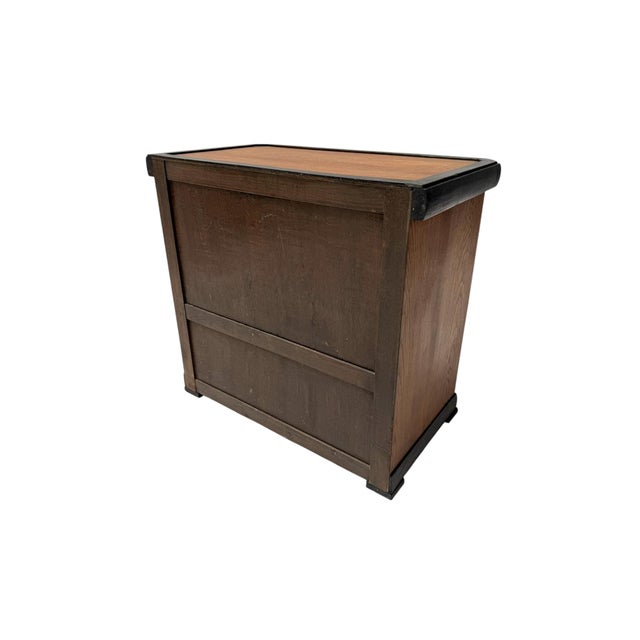 Art Deco Amsterdamse School Cabinet by E.G.C. Schubad, 1920s For Sale - Image 9 of 10