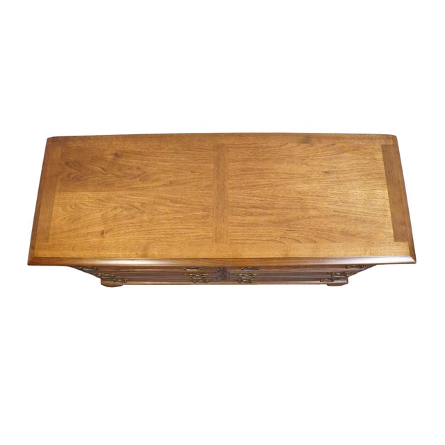 Broyhill Furniture Penn Colony Solid Cherry Early American Colonial 54" Double Dresser 2600-22 For Sale - Image 9 of 14