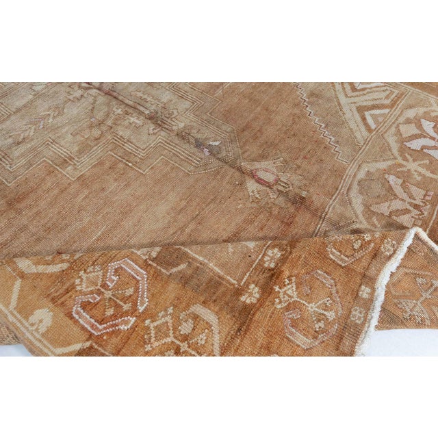 1930s 1930s Turkish Oushak Rug For Sale - Image 5 of 9