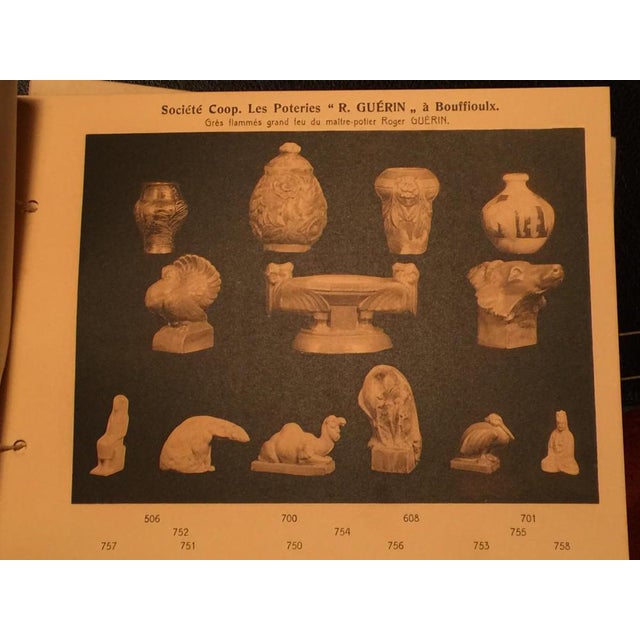 Art Deco Pelican Planter in Bouffioulx Stoneware by Roger Guerin, 1925 For Sale - Image 13 of 17