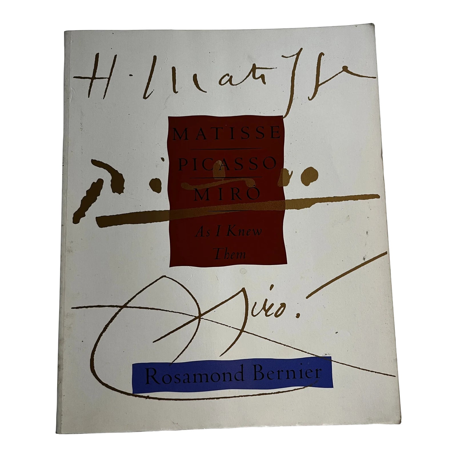 1991 Matisse PIcasso Miro Book | Chairish