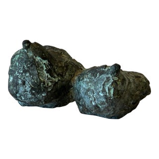 Vintage Bronze Bust Sculpture by Ruth Aizuss Migdal For Sale