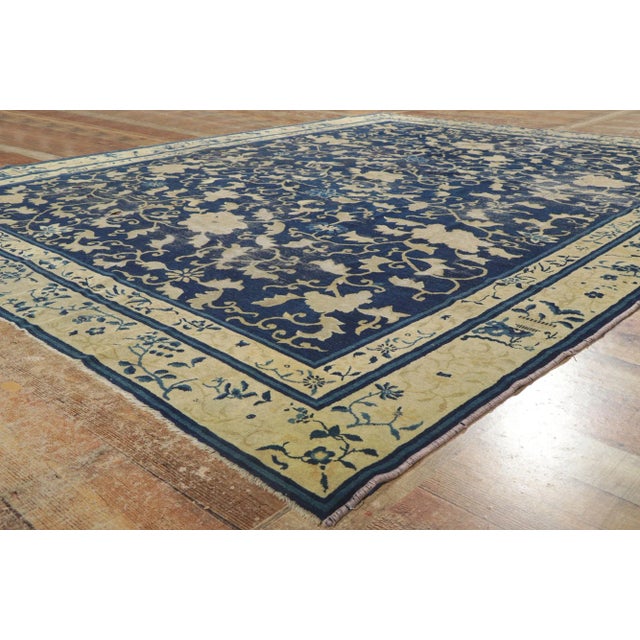 Early 20th Century Antique Chinese Peking Rug, 08'08 X 11'00 For Sale In Dallas - Image 6 of 9