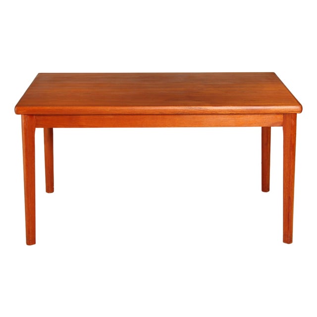 Mid-Century Danish Teak Extending Dining Table, 1960s For Sale