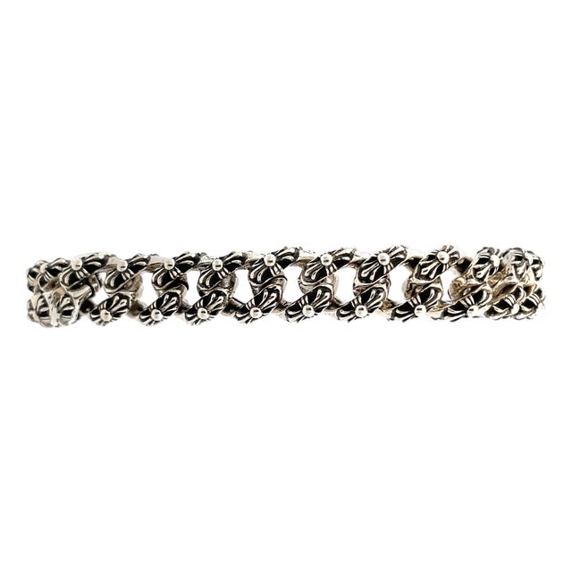 Chrome Hearts S925 Extra Fancy Link Bracelet 2010 For Sale