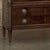 Mid-Century French Mahogany Commode With Carrara Marble Top in Louis XVI Style For Sale - Image 9 of 17