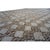 Textile 1900s Antique American Brown Room Size Geometric Lattice Folk Art Hooked Rug For Sale - Image 7 of 9