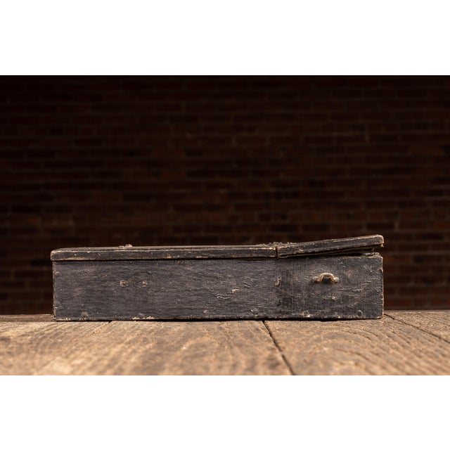 Antique Miniature i.o.o.f. Coffin Lodge Box For Sale - Image 4 of 6