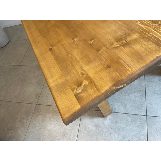 Farm Table in Wood For Sale - Image 6 of 9