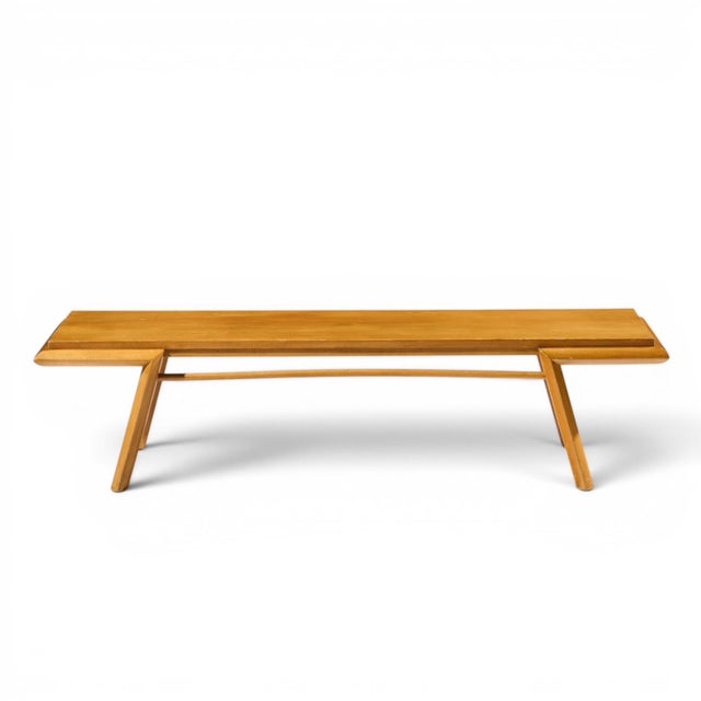 Wood John Keal for Brown Saltman Mid Century Coffee Table For Sale - Image 7 of 10