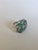 A very gorgeous and beautiful, modern style, Aquamarine & Emerald Cocktail Ring set in 18K White Gold & natural Diamonds....