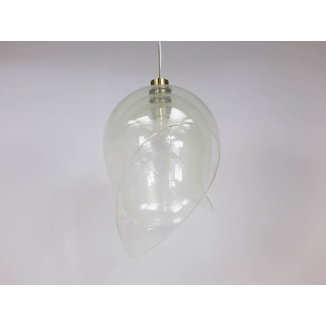 LS178 Pendant Lamp in Bubble Crystal from Mazzega, Italy, 1970s, in Flawless conditions. Designed 1970 to 1979 I have...