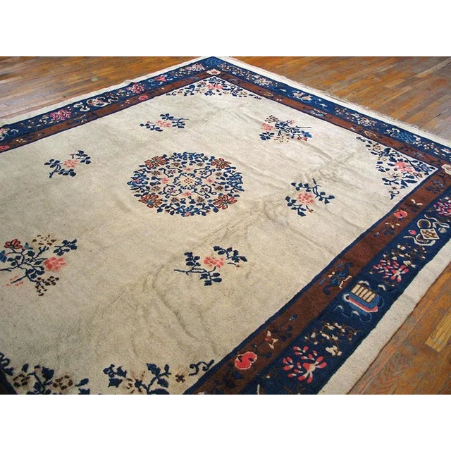 Chinese Antique Chinese - Peking Rug For Sale - Image 3 of 5