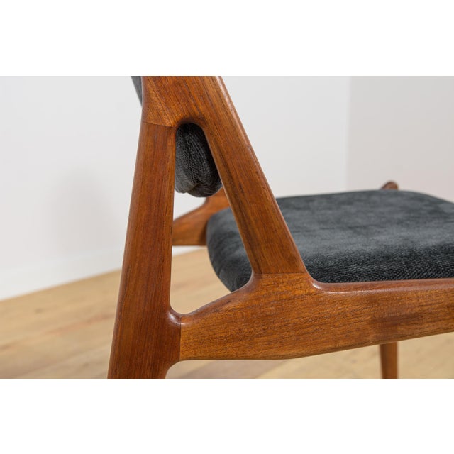 Wood Mid-Century Teak Ella Dining Chair by Arne Vodder for Vamo Sønderborg, Denmark, 1960s For Sale - Image 7 of 16