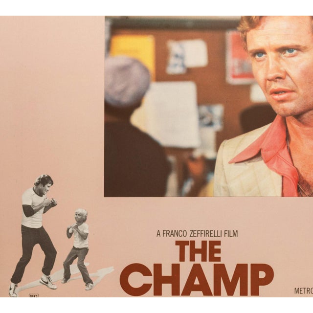 The Champ 1979 Vintage Lobby Card #1 Billy Flynn is an ex-champion boxer who was KO’d by booze and gambling. When the...