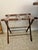 Vintage Folding Luggage Rack For Sale - Image 4 of 8