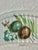 Mid 20th Century Set of 6 Vintage Haviland Limoges France Hand-Painted Bird Nest & Egg Aluminite Porcelain Ramekins For Sale - Image 5 of 7
