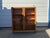 Brown Mid Century Danish Modern Oman Junn Teak Bookcase on Hairpin Legs For Sale - Image 8 of 12